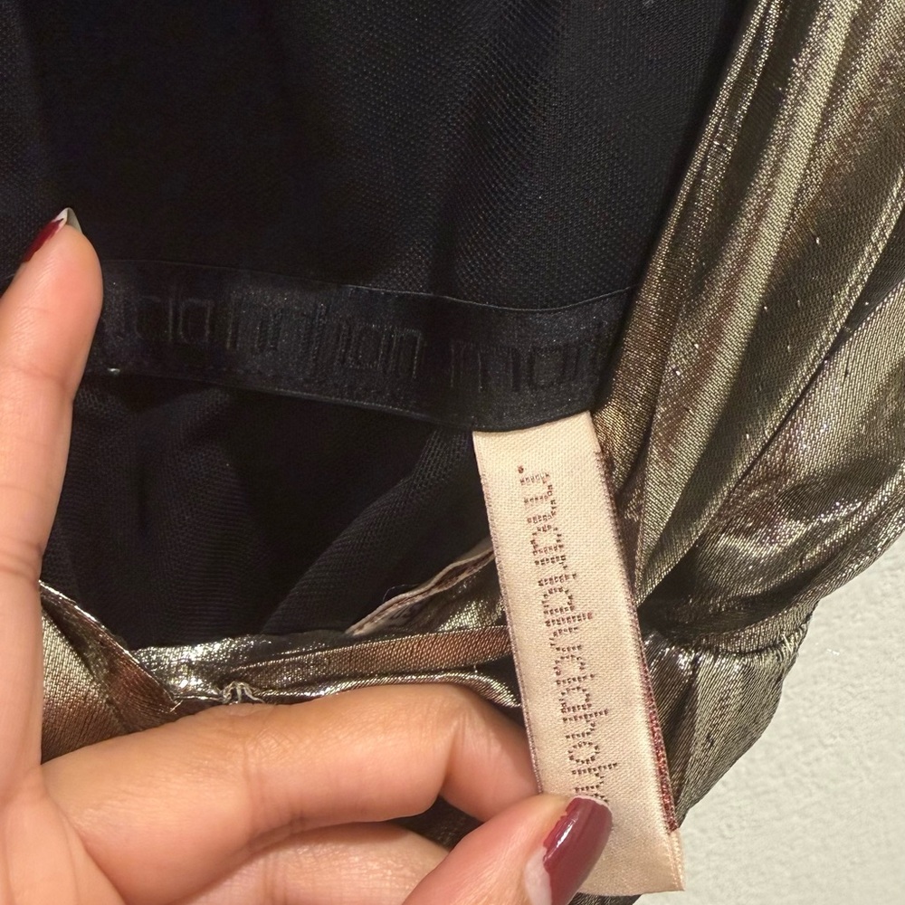 Maria Lucia Hohen Glamorous Metallic Maxi Dress - Picture 5 of 9
